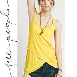 Free People Yellow Tank Top (We The Free) 🌻